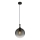 Globo - Chandelier on a string 1xE27/10W/230V d. 25 cm black