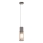 Globo - Chandelier on a string 1xE27/25W/230V d. 10,5 cm matte chrome
