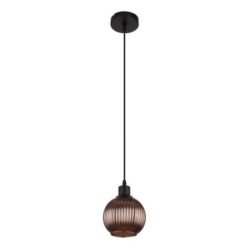 Globo - Chandelier on a string 1xE27/25W/230V d. 15 cm copper
