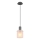 Globo - Chandelier on a string 1xE27/40W/230V d. 18 cm white