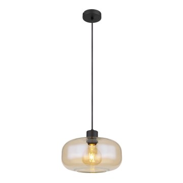 Globo - Chandelier on a string 1xE27/40W/230V d. 28 cm clear