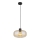 Globo - Chandelier on a string 1xE27/40W/230V d. 28 cm clear