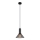 Globo - Chandelier on a string 1xE27/60W/230V black