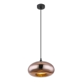 Globo - Chandelier on a string 1xE27/60W/230V copper