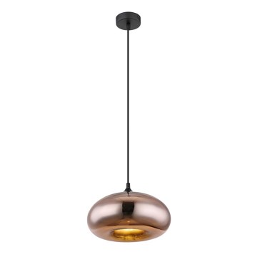 Globo - Chandelier on a string 1xE27/60W/230V copper