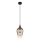 Globo - Chandelier on a string 1xE27/60W/230V d. 18 cm black