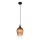 Globo - Chandelier on a string 1xE27/60W/230V d. 18 cm copper