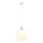 Globo - Chandelier on a string 1xE27/60W/230V d. 29 cm white