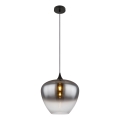 Globo - Chandelier on a string 1xE27/60W/230V d. 40 cm black