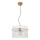 Globo - Chandelier on a string 1xE27/60W/230V d. 40 cm gold