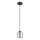 Globo - Chandelier on a string 1xE27/60W/230V shiny chrome d. 14 cm