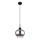 Globo - Chandelier on a string 1xE27/9W/230V d. 21 cm black