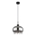 Globo - Chandelier on a string 1xE27/9W/230V d. 28 cm black