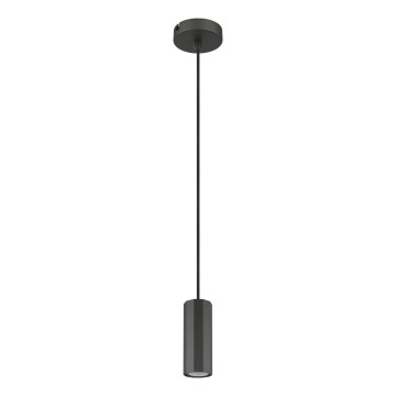 Globo - Chandelier on a string 1xGU10/25W/230V black