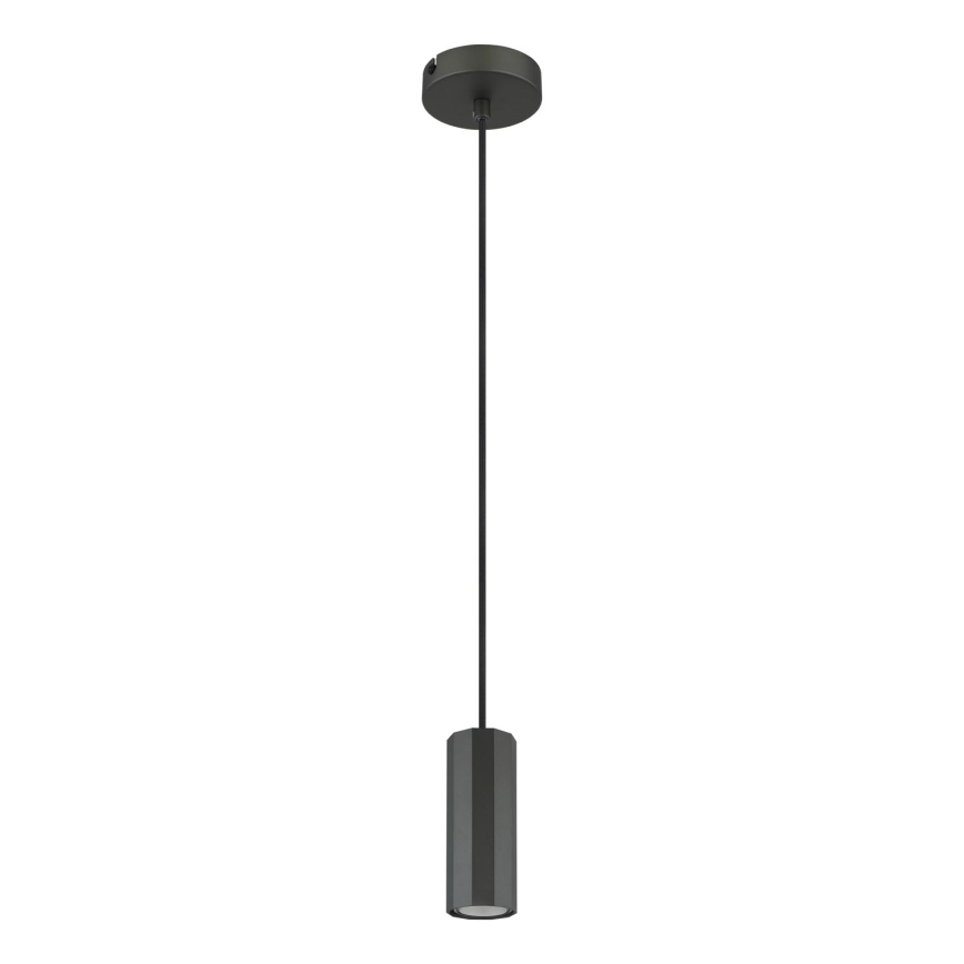 Globo - Chandelier on a string 1xGU10/25W/230V black