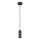 Globo - Chandelier on a string 1xGU10/25W/230V brown