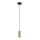 Globo - Chandelier on a string 1xGU10/35W/230V black/brass