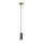 Globo - Chandelier on a string 1xGU10/35W/230V grey/brown