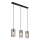 Globo - Chandelier on a string 3xE14/25W/230V black