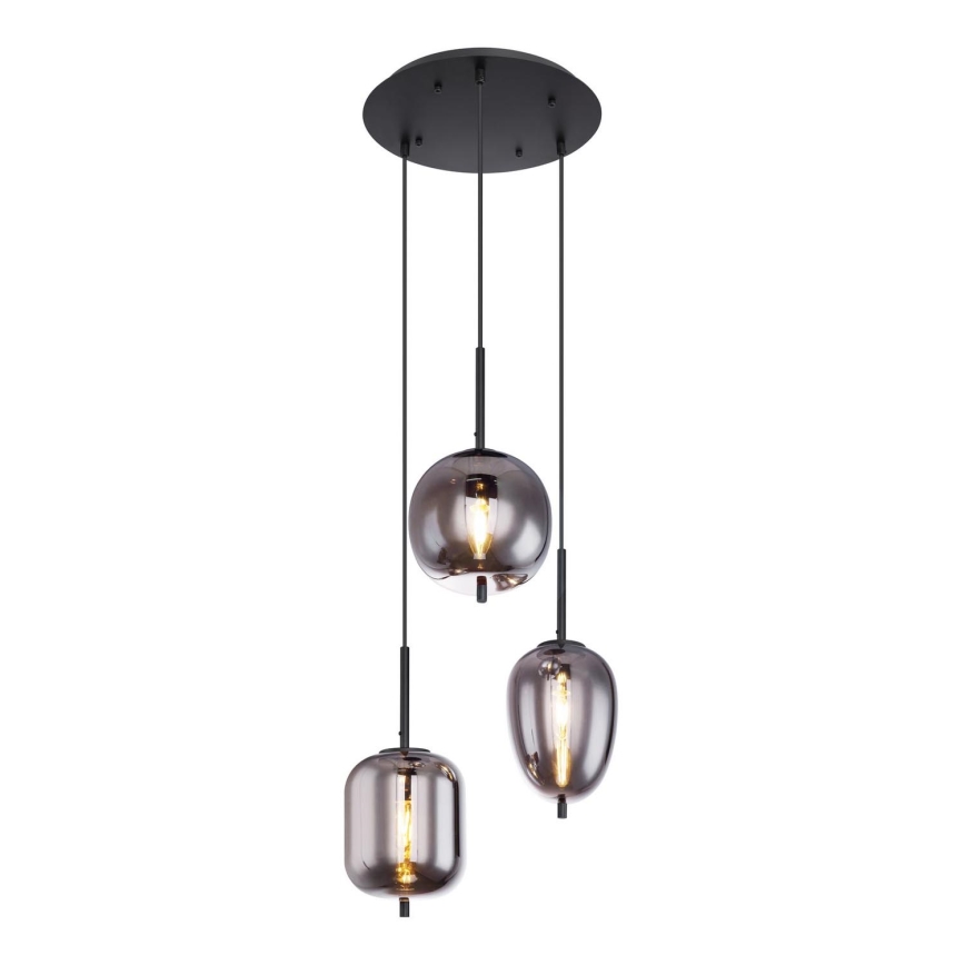 Globo - Chandelier on a string 3xE14/40W/230V