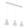 Globo - Chandelier on a string 3xE14/40W/230V white