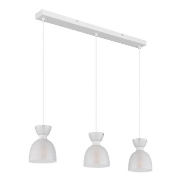 Globo - Chandelier on a string 3xE14/40W/230V white