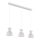 Globo - Chandelier on a string 3xE14/40W/230V white