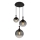 Globo - Chandelier on a string 3xE27/10W/230V d. 48 cm black