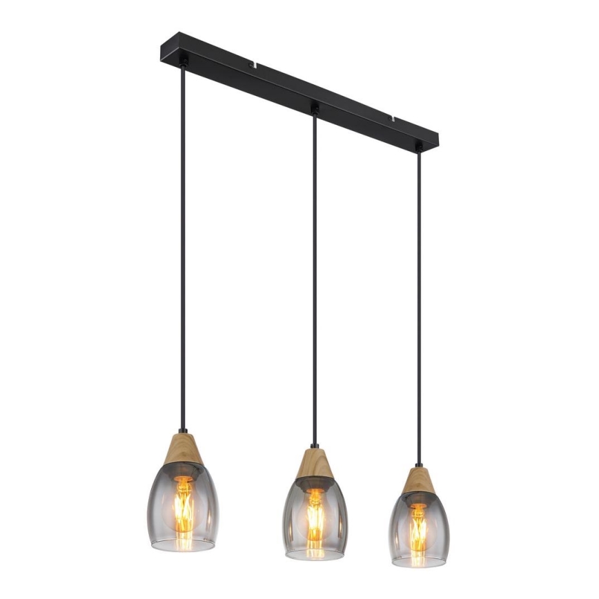 Globo - Chandelier on a string 3xE27/15W/230V