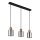 Globo - Chandelier on a string 3xE27/25W/230V black
