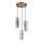 Globo - Chandelier on a string 3xE27/25W/230V bronze d. 34 cm