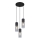 Globo - Chandelier on a string 3xE27/25W/230V d. 30 cm black