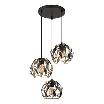 Globo - Chandelier on a string 3xE27/40W/230V d. 41 cm