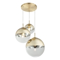 Globo - Chandelier on a string 3xE27/40W/230V