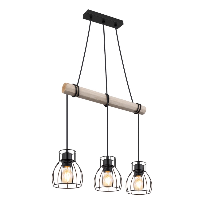 Globo - Chandelier on a string 3xE27/40W/230V