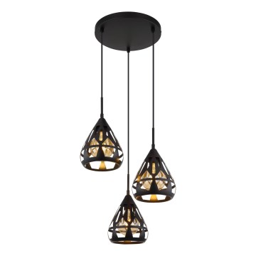 Globo - Chandelier on a string 3xE27/40W/230V