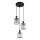Globo - Chandelier on a string 3xE27/60W/230V d. 32 cm black