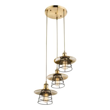 Globo - Chandelier on a string 3xE27/60W/230V