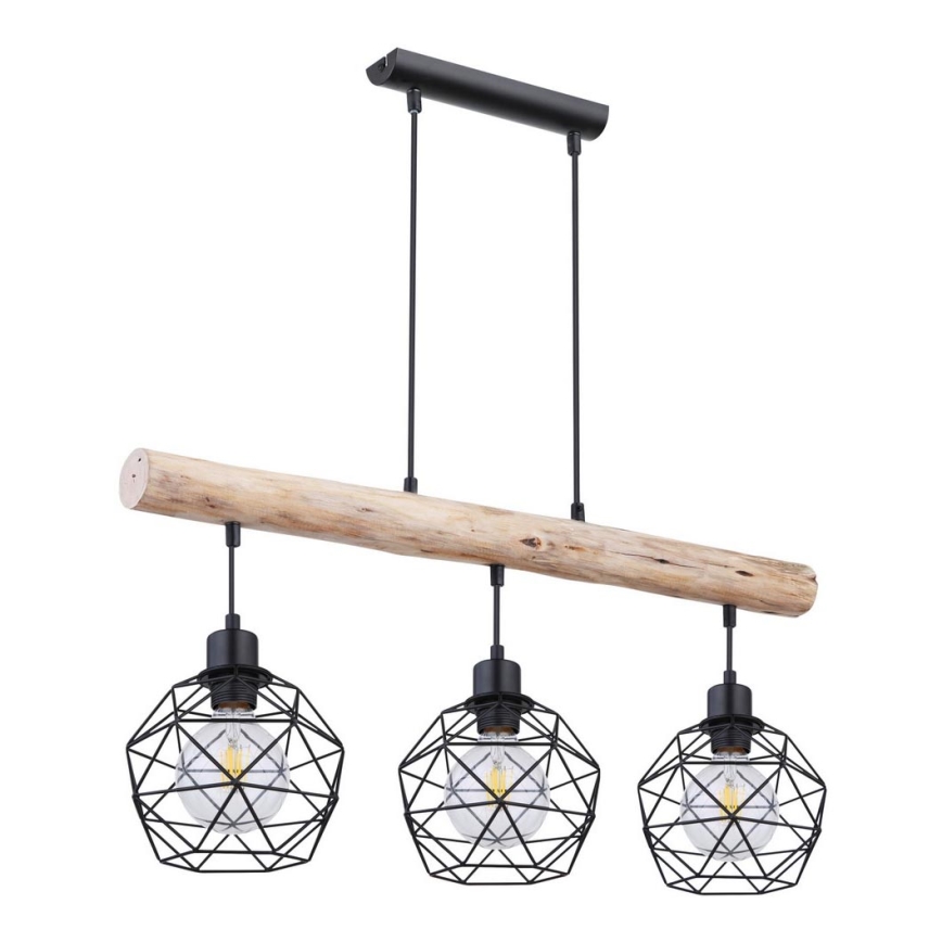 Globo - Chandelier on a string 3xE27/60W/230V