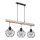 Globo - Chandelier on a string 3xE27/60W/230V
