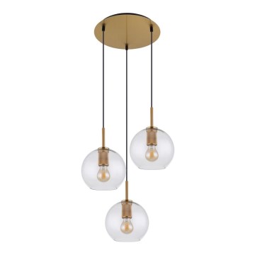 Globo - Chandelier on a string 3xE27/60W/230V