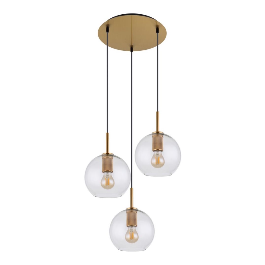 Globo - Chandelier on a string 3xE27/60W/230V