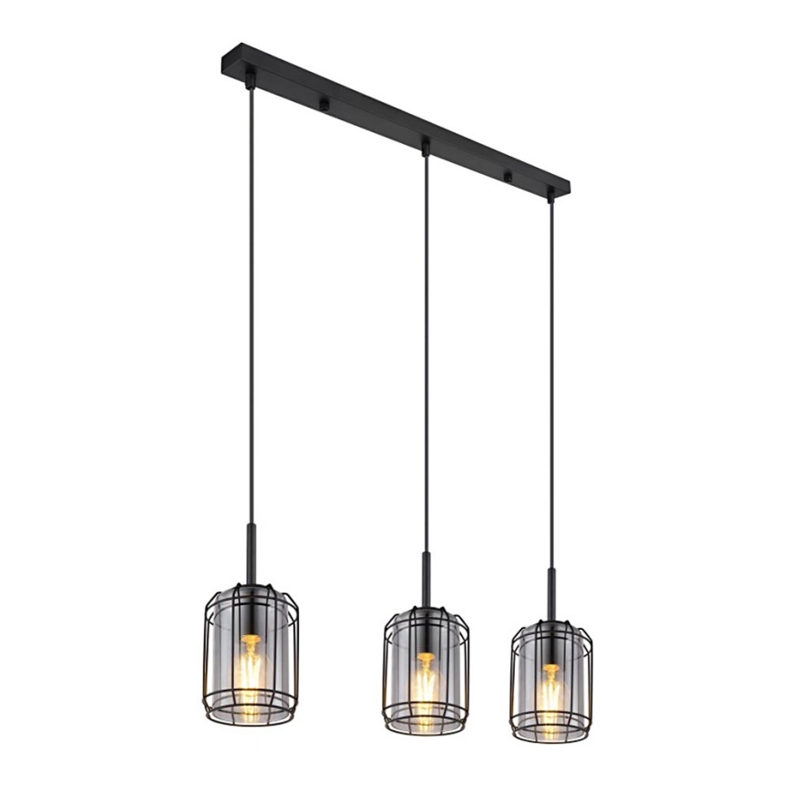 Globo - Chandelier on a string 3xE27/60W/230V