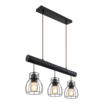 Globo - Chandelier on a string 3xE27/60W/230V