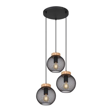 Globo - Chandelier on a string 3xE27/60W/230V