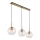 Globo - Chandelier on a string 3xE27/60W/230V