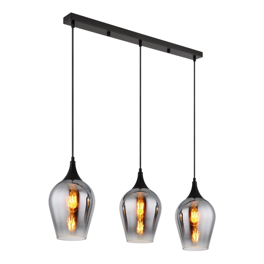 Globo - Chandelier on a string 3xE27/60W/230V