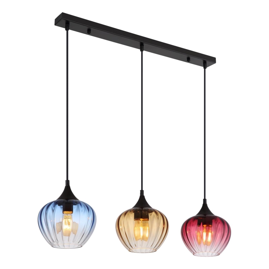 Globo - Chandelier on a string 3xE27/60W/230V