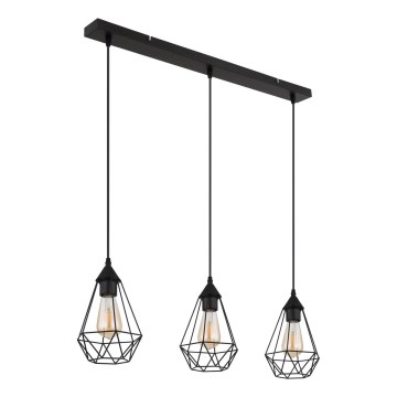 Globo - Chandelier on a string 3xE27/60W/230V