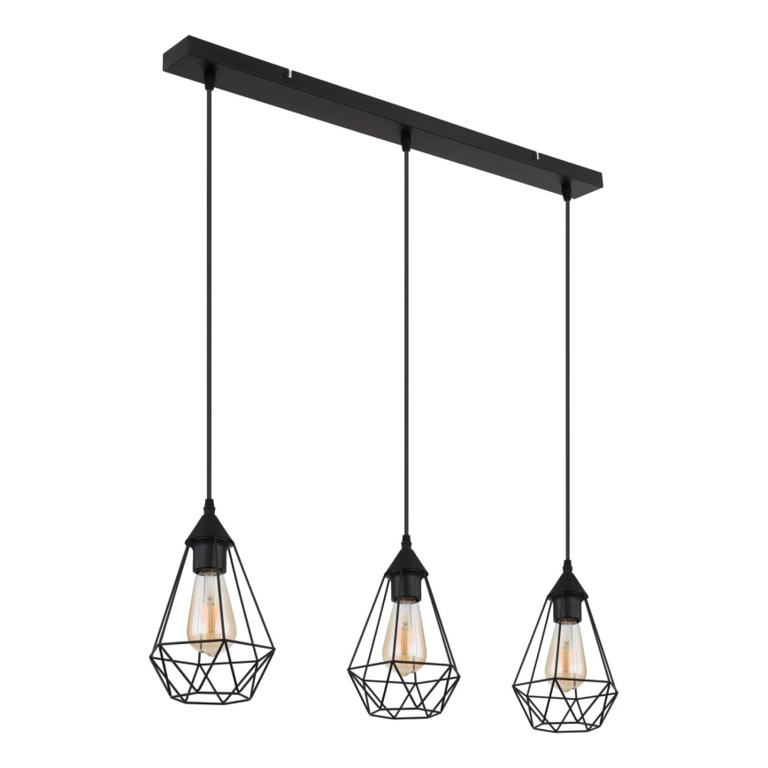Globo - Chandelier on a string 3xE27/60W/230V